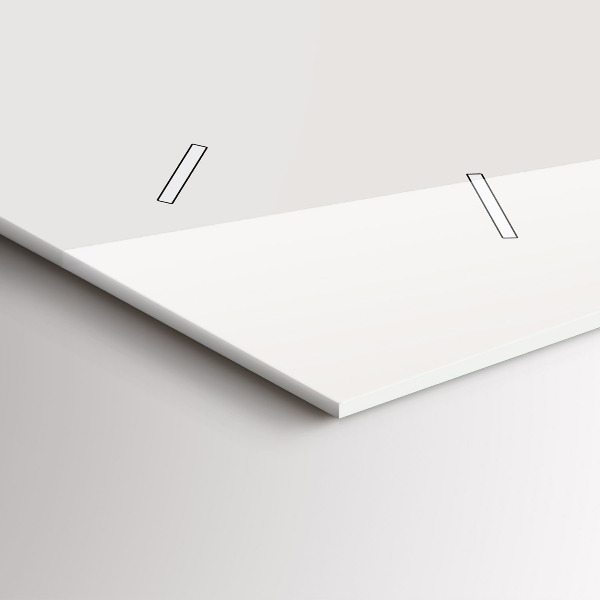 Horizontale Uhr Gemaltes Porträt eines Tigers