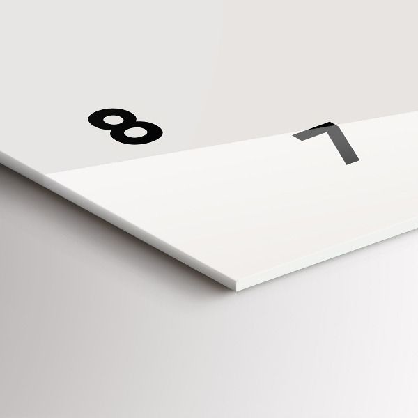 Horizontale Uhr Gemaltes Porträt eines Tigers