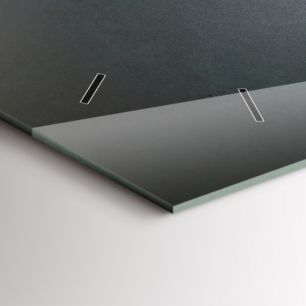 Horizontale Uhr Wanderer in der Dunkelheit