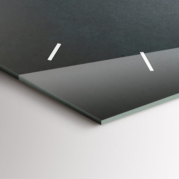 Horizontale Uhr Wanderer in der Dunkelheit