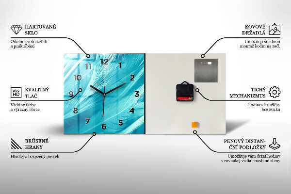 Horizontale Uhr Minimalistische Oliven