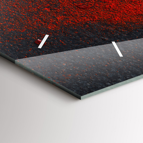 Horizontale Uhr mit motiv Rotes Gewürz