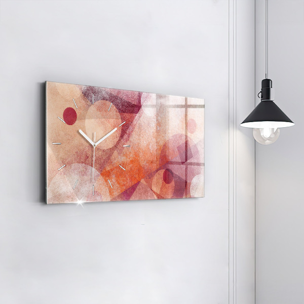 Horizontale Uhr Geometrische Abstraktion