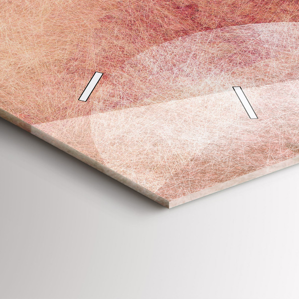 Horizontale Uhr Geometrische Abstraktion