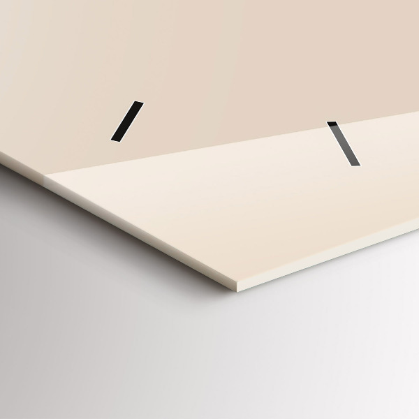 Horizontale Uhr mit motiv Wolfskopf