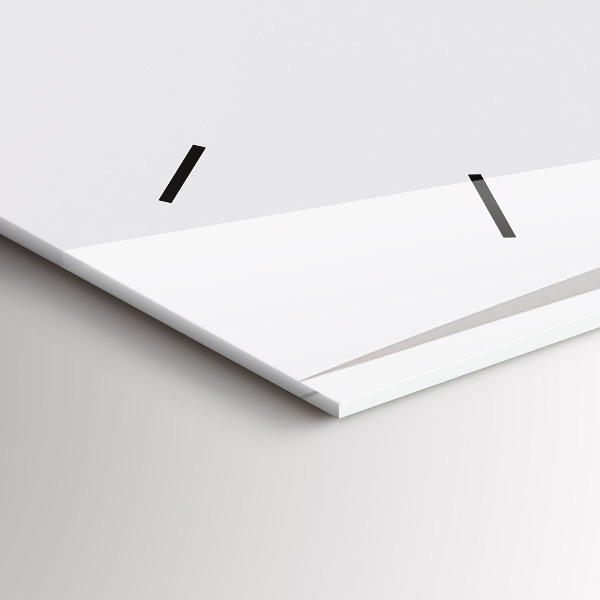 Horizontale Uhr Abstrakte Blätter