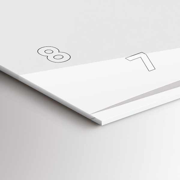 Horizontale Uhr Abstrakte Blätter