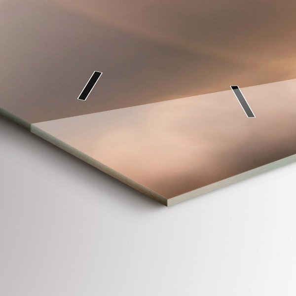 Horizontale Uhr mit motiv Auto im Urlaub