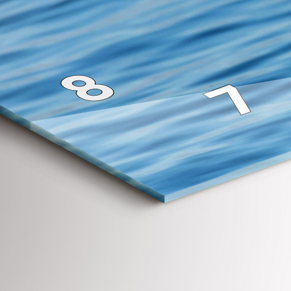 Horizontale Uhr Möwen in Gdynia