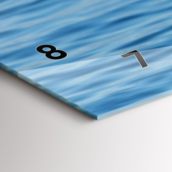 Horizontale Uhr Möwen in Gdynia