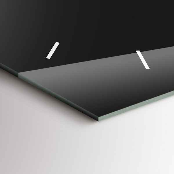 Horizontale Uhr Bunter Elefant