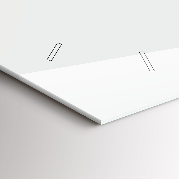 Horizontale Uhr Schmetterling und Schlüssel im Boho-Stil