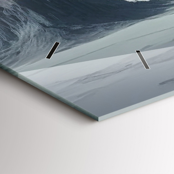 Horizontale Uhr mit motiv Männlicher Kosmos Planet