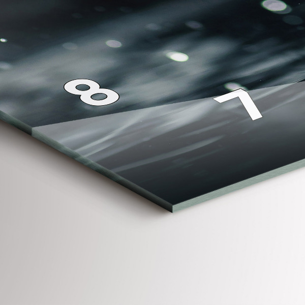 Horizontale Uhr mit motiv Tomate