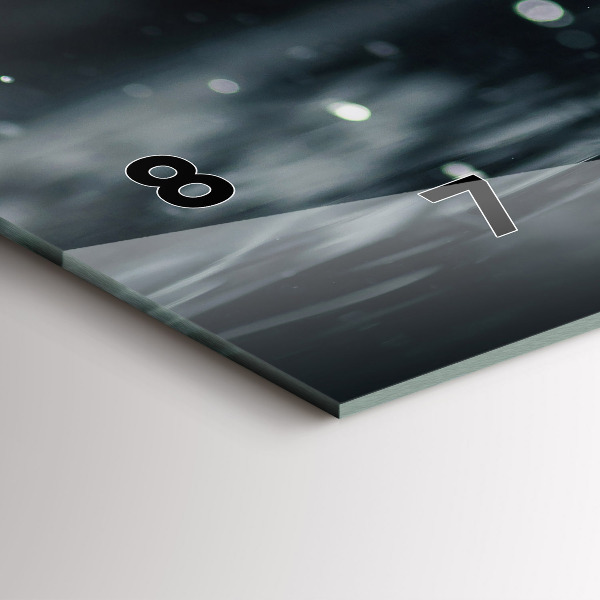 Horizontale Uhr mit motiv Tomate