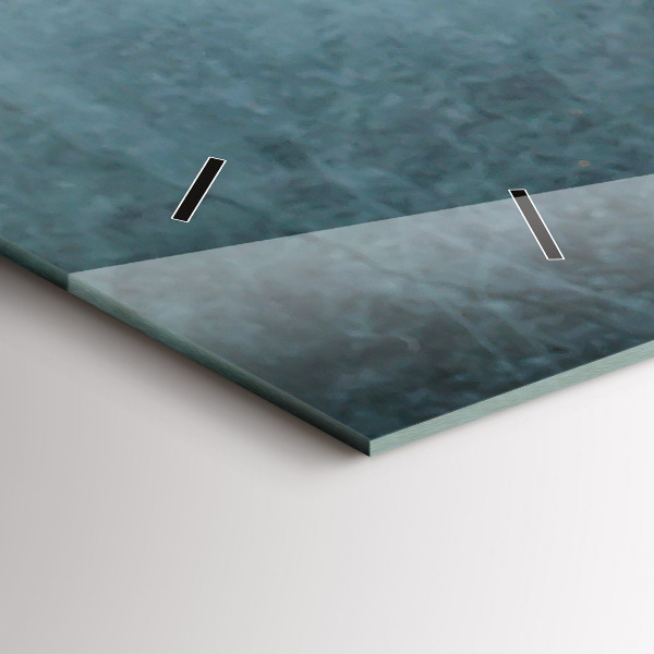 Horizontale Uhr mit motiv Tasse Kaffee