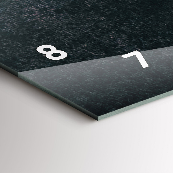 Horizontale Uhr Kaffeebohnen