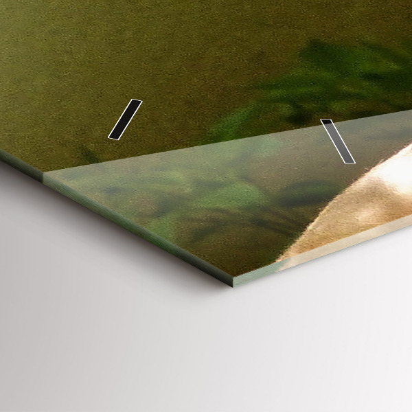 Horizontale Uhr Porträt eines Löwen