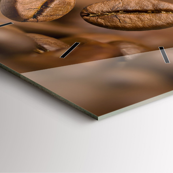 Wanduhr modern quadratisch Abstrakte Farben