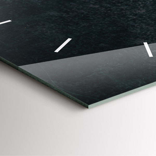 Wanduhr quadratisch mit motiv Kaffeebohnen