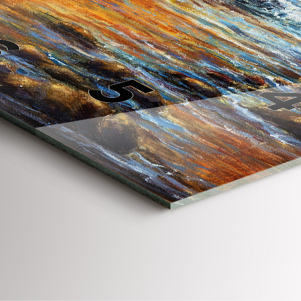 Wanduhr modern quadratisch Schöne Kunst