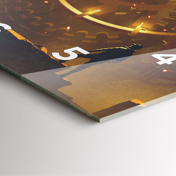 Wanduhr quadratisch Zeit - Mechanismus