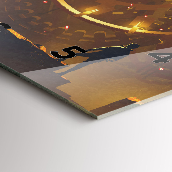 Wanduhr quadratisch Zeit - Mechanismus