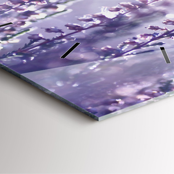 Wanduhr quadratisch mit motiv Abstraktion