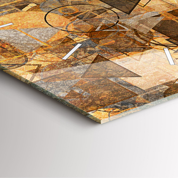 Wanduhr quadratisch Geometrische Formen