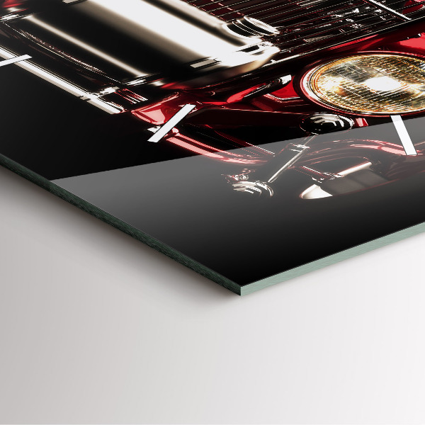 Wanduhr modern quadratisch Alter Oldtimer