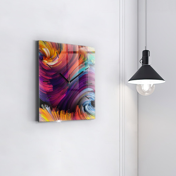 Wanduhr quadratisch Abstrakter Verkauf