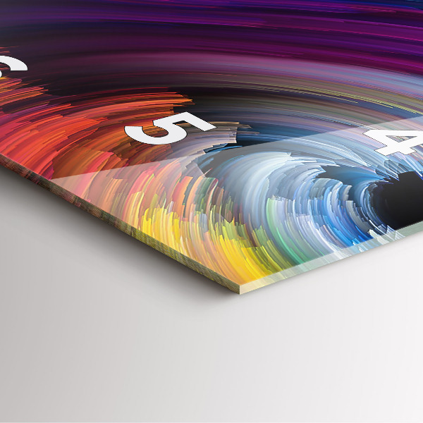 Wanduhr quadratisch Abstrakter Verkauf