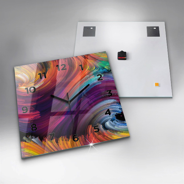 Wanduhr quadratisch Abstrakter Verkauf