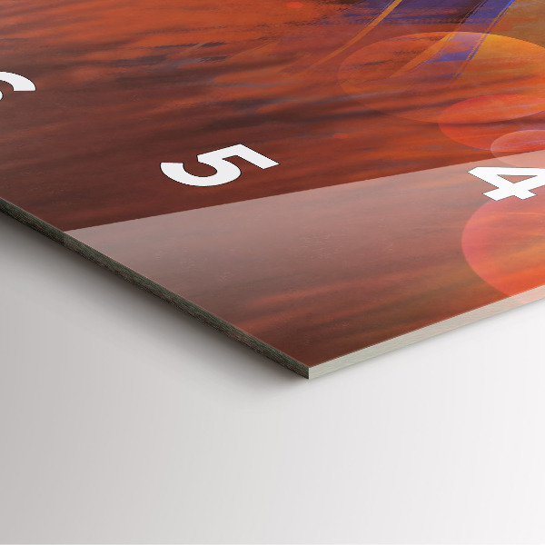 Wanduhr quadratisch Ritter mit Schwert