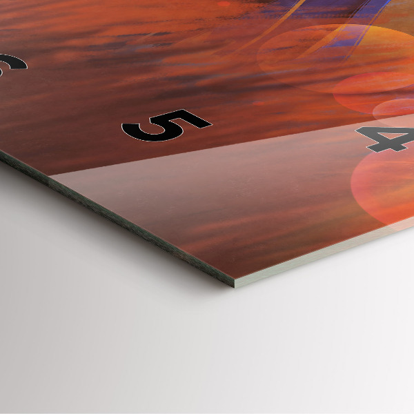 Wanduhr quadratisch Ritter mit Schwert