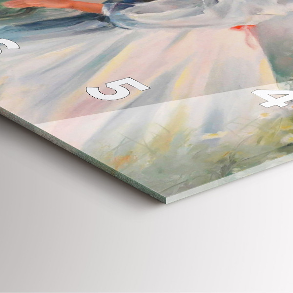 Wanduhr quadratisch mit motiv Schöne Frau mit Pferd