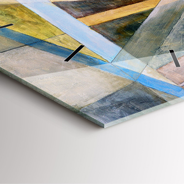 Wanduhr modern quadratisch Impressionistische Malerei