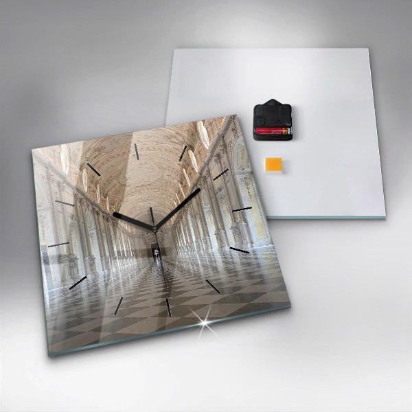 Wanduhr quadratisch Das Museum La Veneria Reale