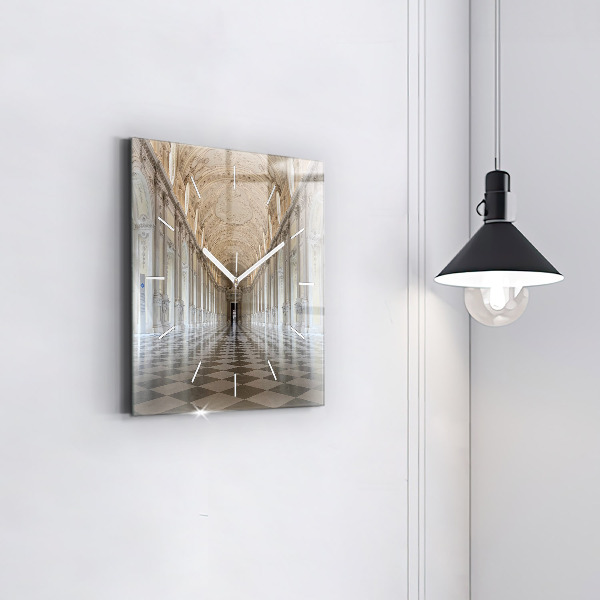 Wanduhr quadratisch Das Museum La Veneria Reale