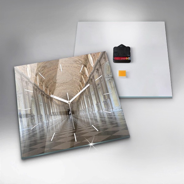 Wanduhr quadratisch Das Museum La Veneria Reale