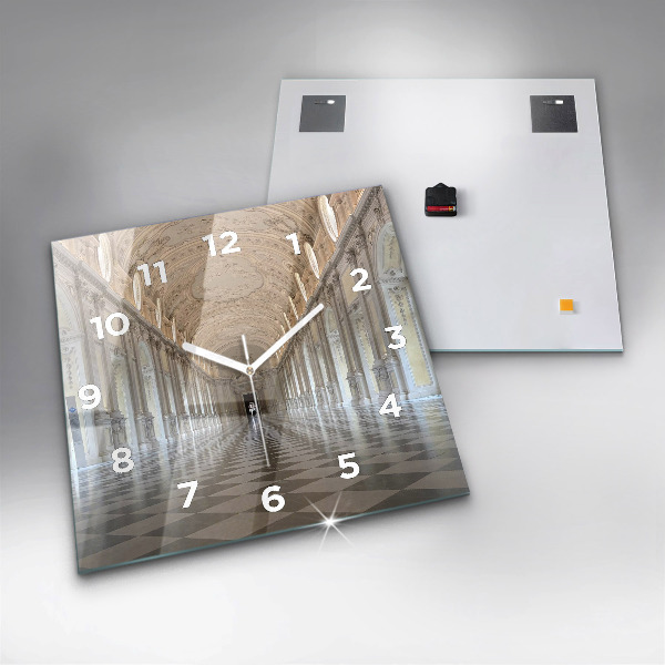 Wanduhr quadratisch Das Museum La Veneria Reale