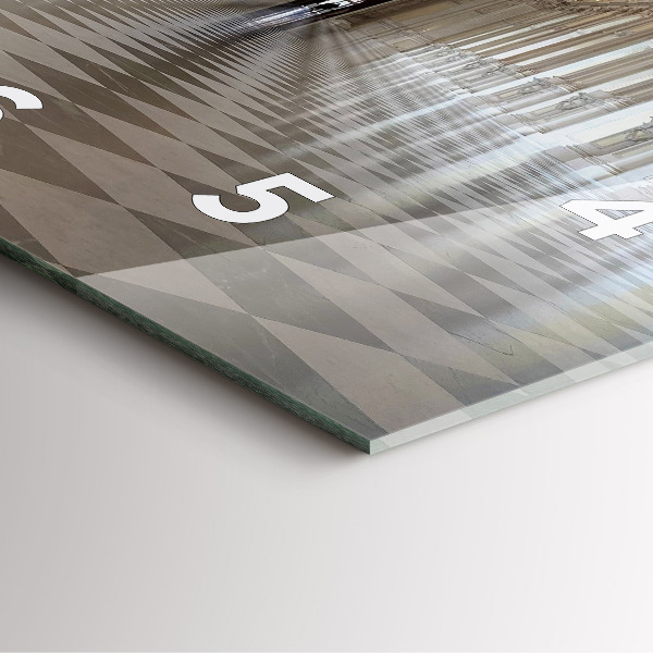 Wanduhr quadratisch Das Museum La Veneria Reale