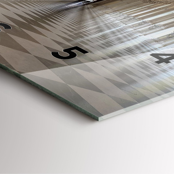 Wanduhr quadratisch Das Museum La Veneria Reale