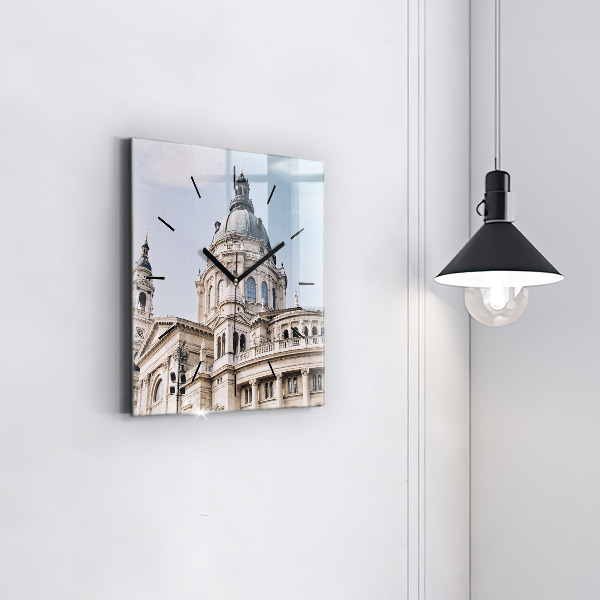 Wanduhr quadratisch St. Stephans Basilika