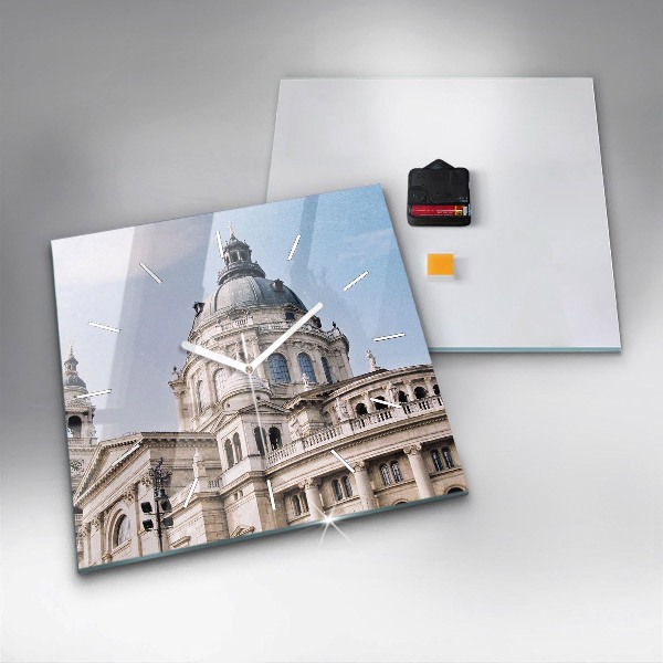 Wanduhr quadratisch St. Stephans Basilika