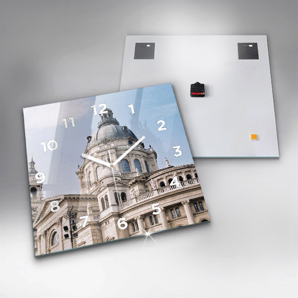 Wanduhr quadratisch St. Stephans Basilika