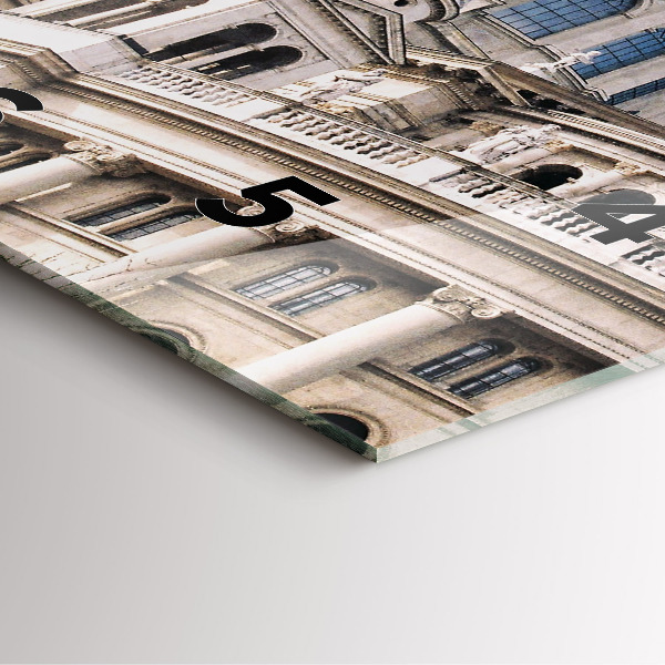 Wanduhr quadratisch St. Stephans Basilika