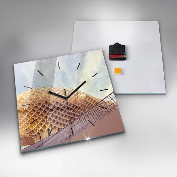 Wanduhr quadratisch Aussichtspunkt in Sevilla