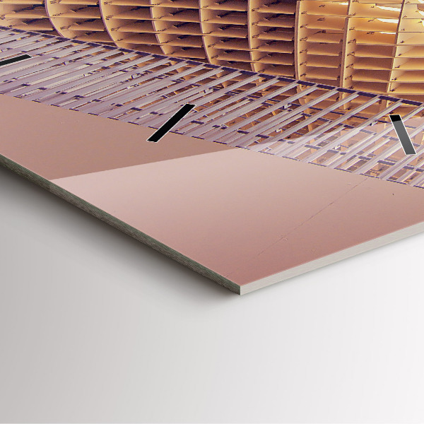 Wanduhr quadratisch Aussichtspunkt in Sevilla