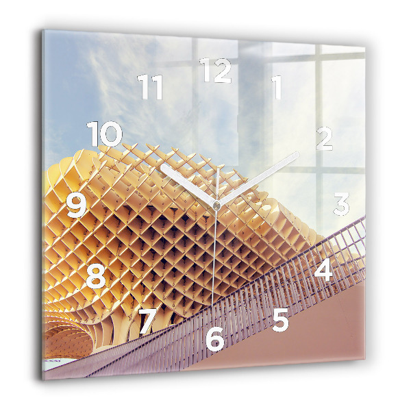 Wanduhr quadratisch Aussichtspunkt in Sevilla